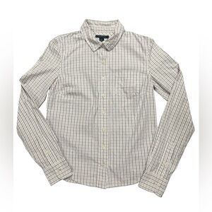 2 for $25 Tommy Hilfiger women’s pink and black Checkered button down Shirt